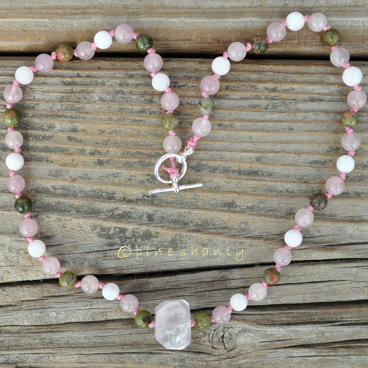 Moonstone fertility clearance necklace